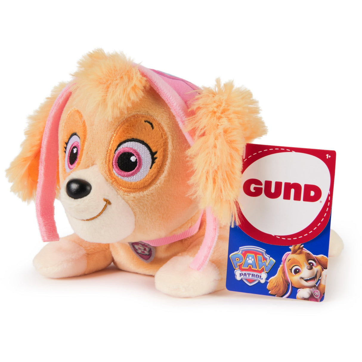 Paw Patrol Gund Hat & Halsbånd Plys 20 Cm Skye