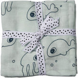 DonebyDeer Blue Muslinfilt 2-Pack Sea Friends