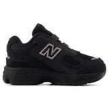 New Balance Black 2002 Kids Hook & Loop Sneakers