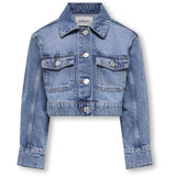 kids ONLY Medium Blue Denim Koglumi Ls Jacka Dnm Pim Noos