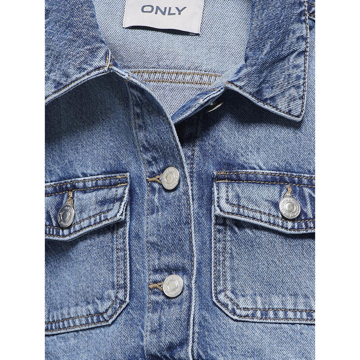 kids ONLY Medium Blue Denim Koglumi Ls Jacka Dnm Pim Noos