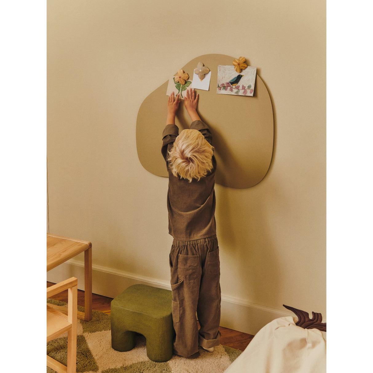 Ferm Living Multi Poesie Hand Carved Magnets 3-Pack