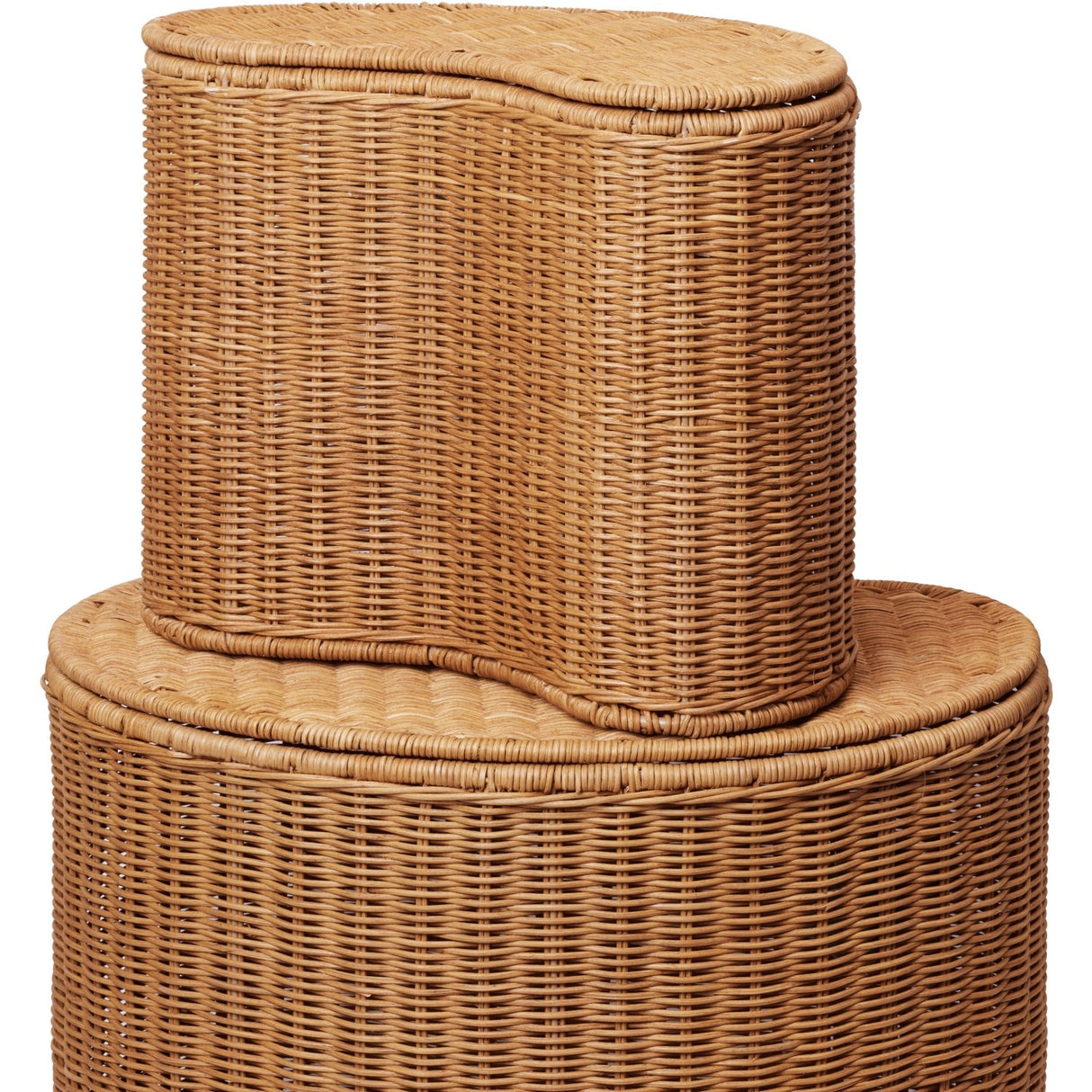 Ferm Living Natural Willora Flätad Förvaring 2-Pack