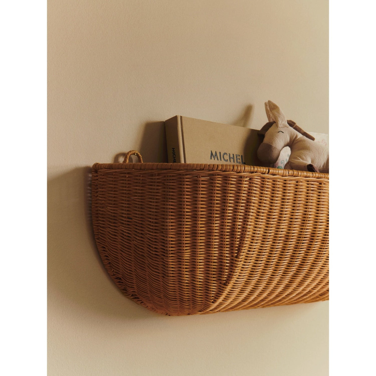 Ferm Living Natural Flätad Wall Pocket