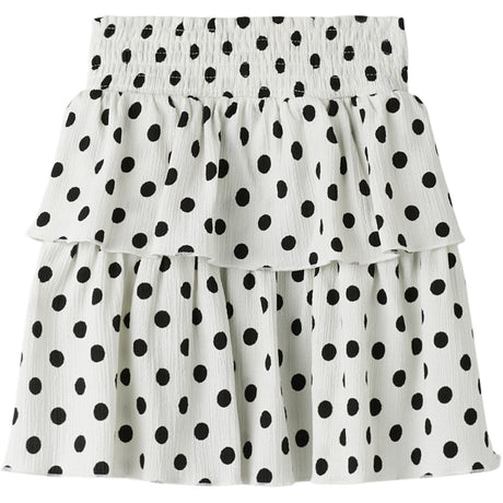 Name It Cloud Dancer Nkfsallie Kjol