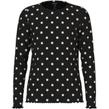 Name It Black Nkfsallie Ls Topp