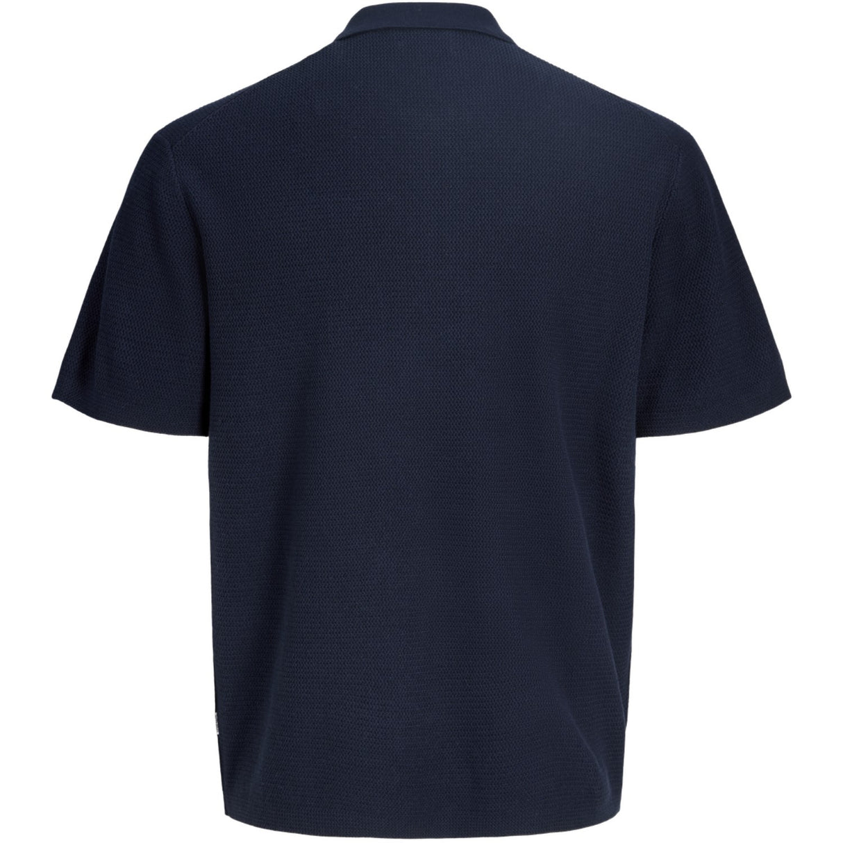 Jack & Jones Junior Navy Blazer Jjmax Stickad Zip Pikétröja Ss Jnr