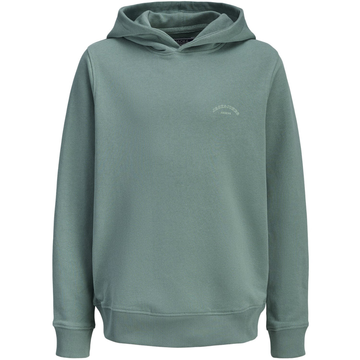 Jack & Jones Junior Mineral Blue Jjcollege Logo Sweat Huva Jnr