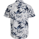 Jack & Jones Junior Cloud Dancer Jjhonolulu Aop Skjorta Ss Jnr