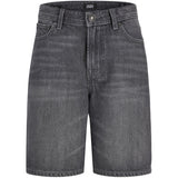 Jack & Jones Junior Grey Denim Grey Option Jjitony Jjoriginal Shorts Akm 280 Jnr