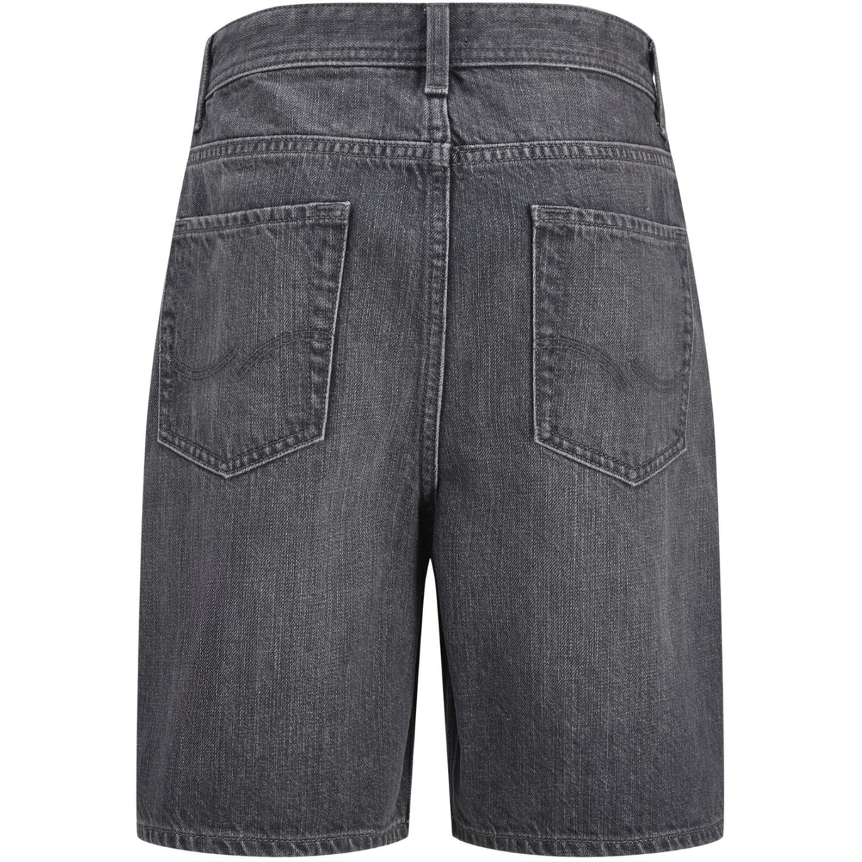 Jack & Jones Junior Grey Denim Grey Option Jjitony Jjoriginal Shorts Akm 280 Jnr