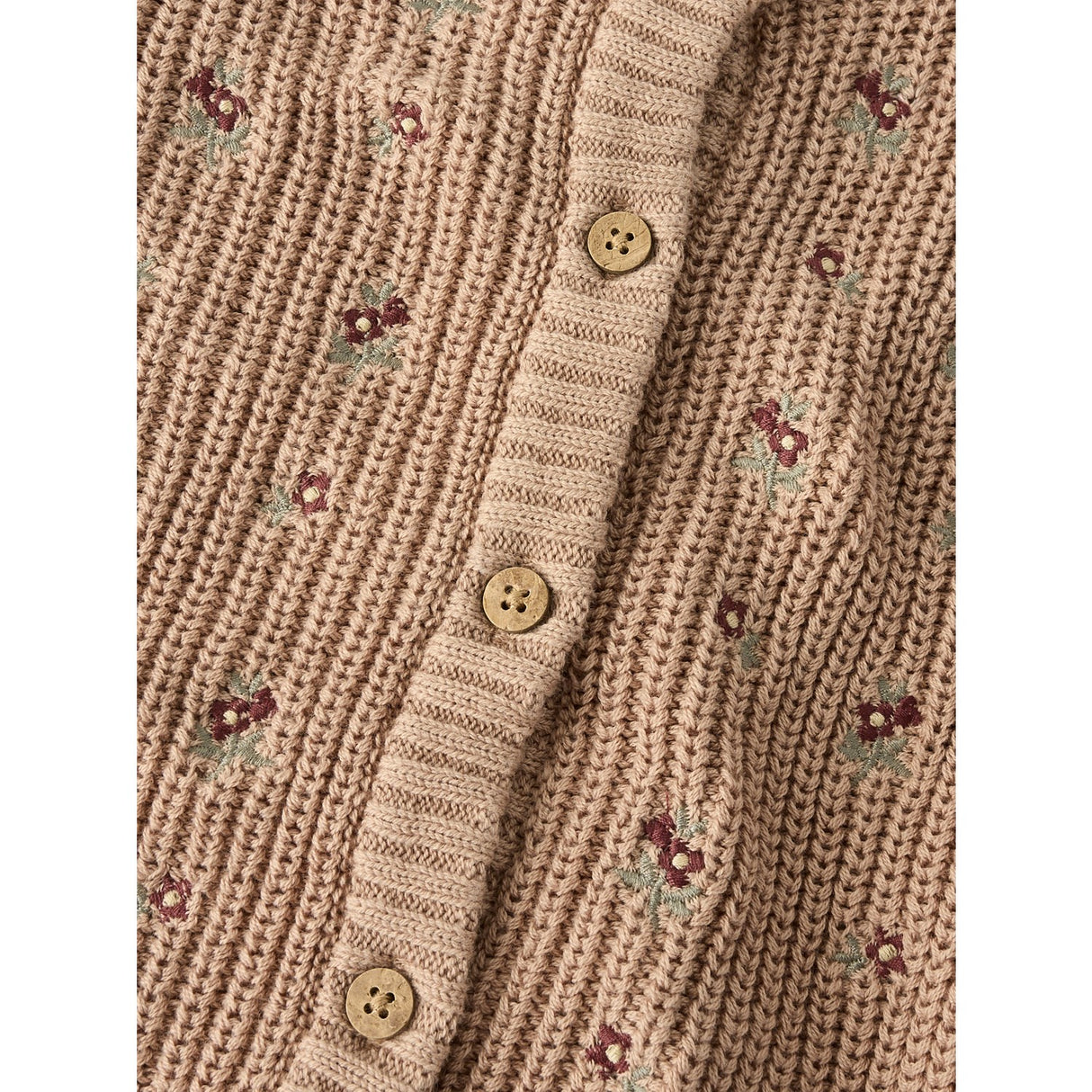 Lil'Atelier Roebuck Nmfemlen Emb Ao Ls Stickad Card Lil