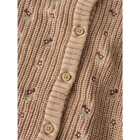 Lil'Atelier Roebuck Nmfemlen Emb Ao Ls Stickad Card Lil