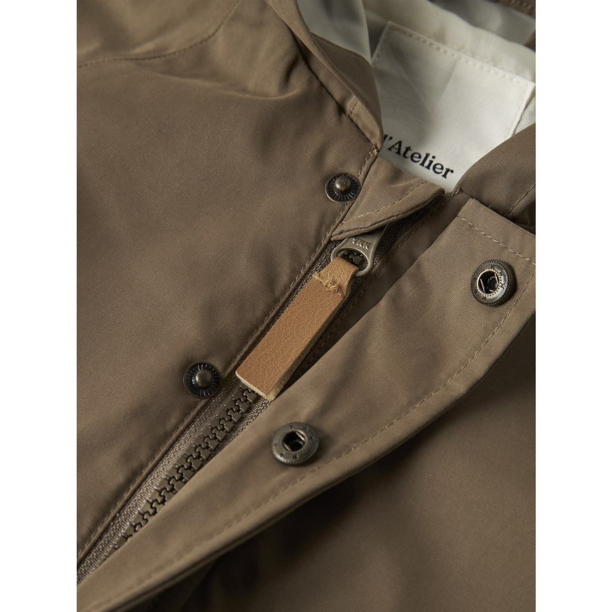 Lil'Atelier Shitake Nbmgolo Neo Loose Jacka Fo Lil