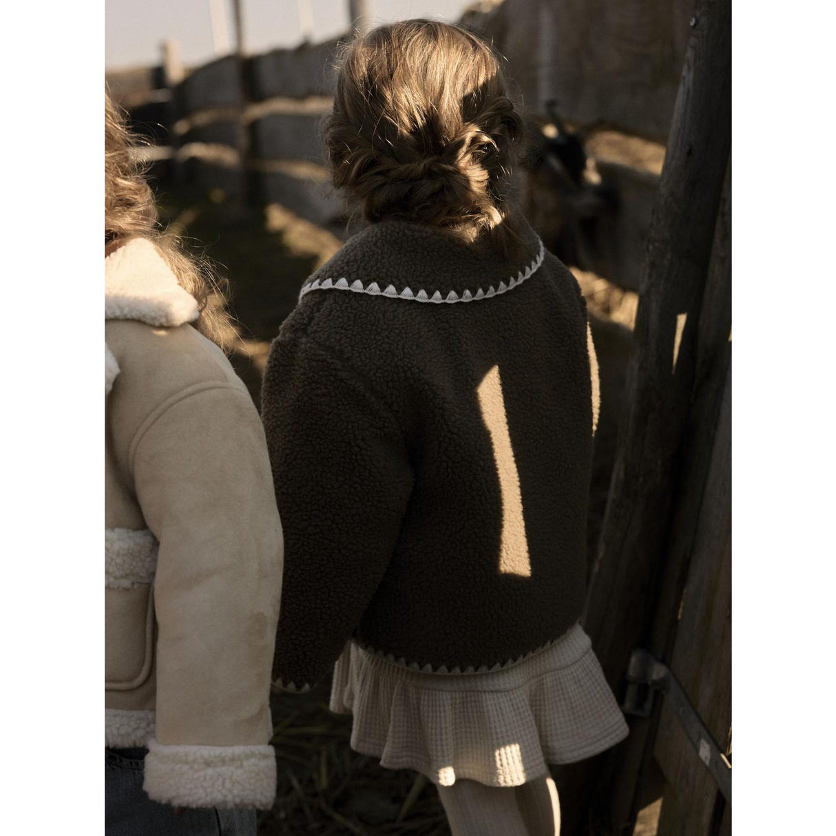 Lil'Atelier Shitake Nmflajo Ls Loose Jacka Lil