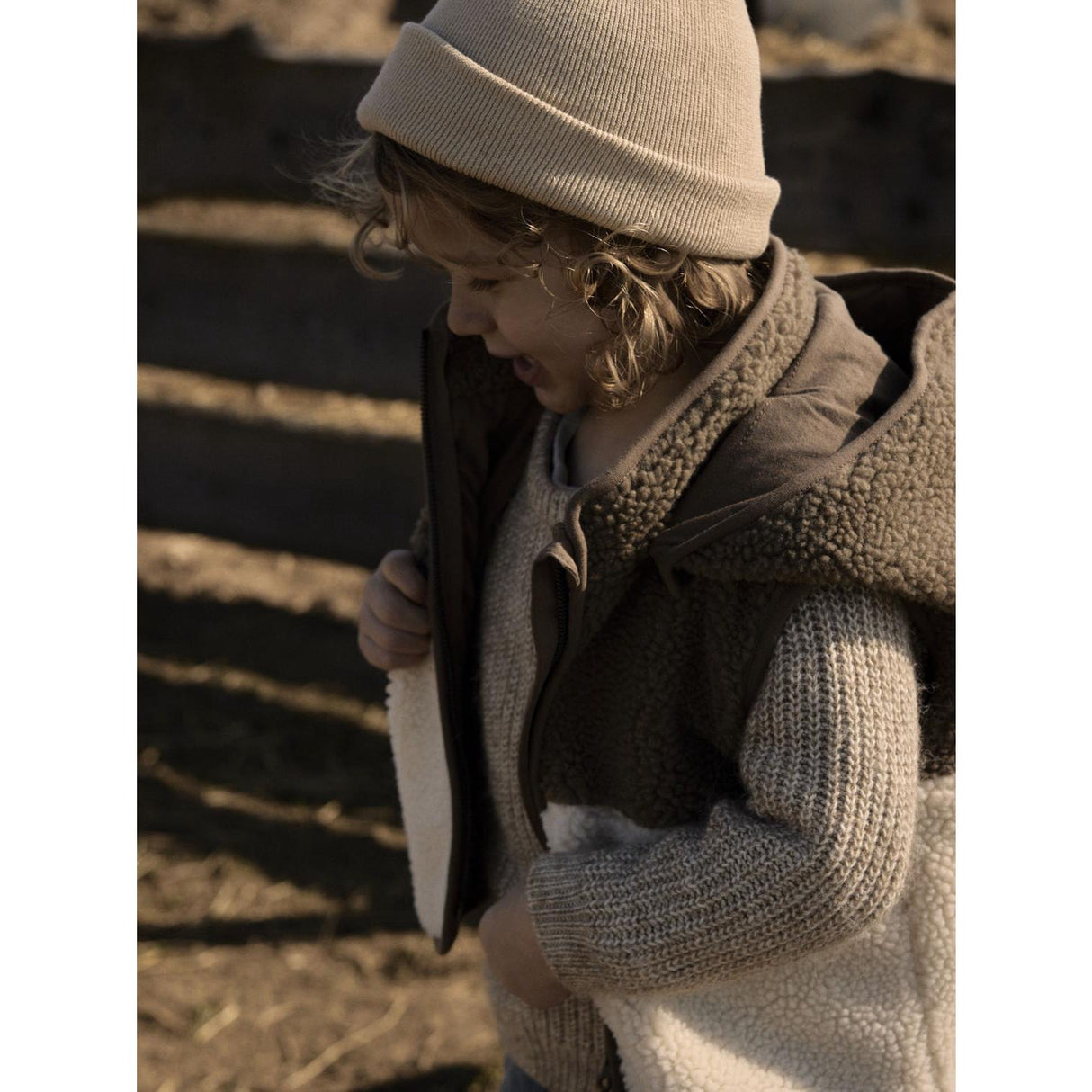 Lil'Atelier Turtledove Shitake Nmmlajo Loose Väst Lil