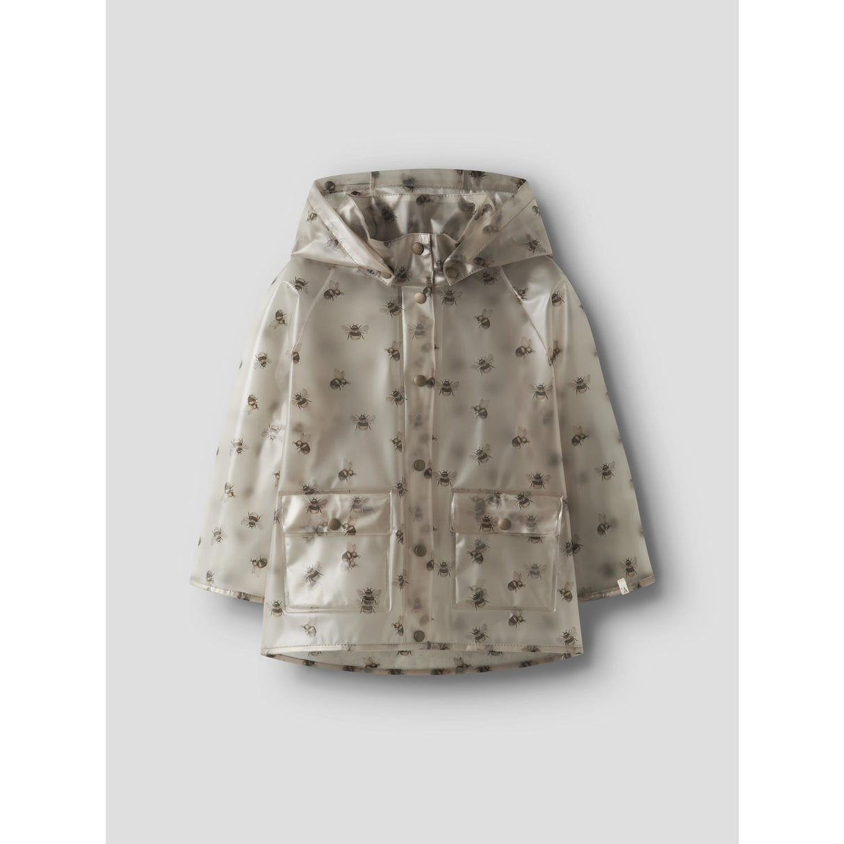 Lil'Atelier Turtledove Bee Nmnmamio Loose Rain Jacka Fo Lil