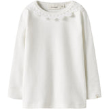 Lil'Atelier Coconut Milk Nmftapia Ls Slim Topp Lil