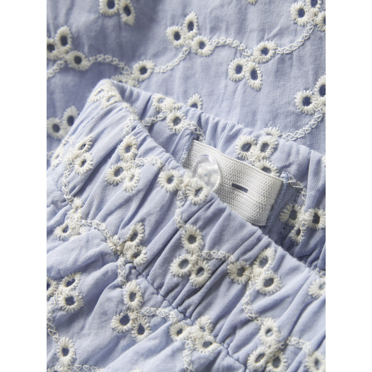 Lil'Atelier Zen Blue Nmftessie Wide Byxor Lil