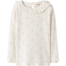 Lil'Atelier Coconut Milk Flower Nmfrachello Ria Ls Slim Topp Lil