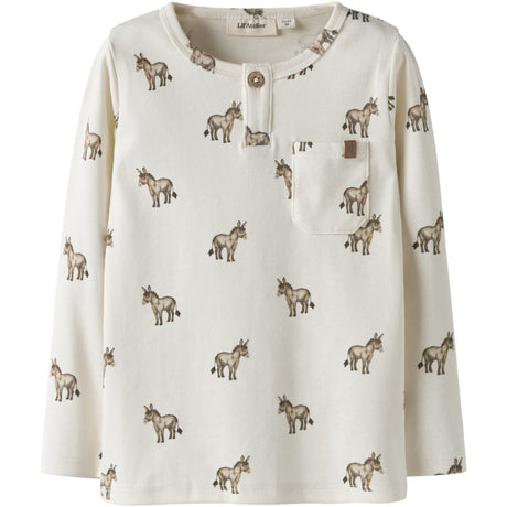 Lil'Atelier Coconut Milk Donky Nmmlayo Sio Ls Slim Topp Lil