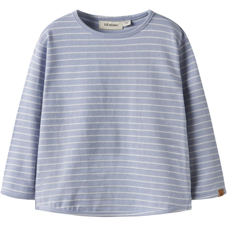 Lil'Atelier Zen Blue Nmmbaja Ls Loose Topp Lil