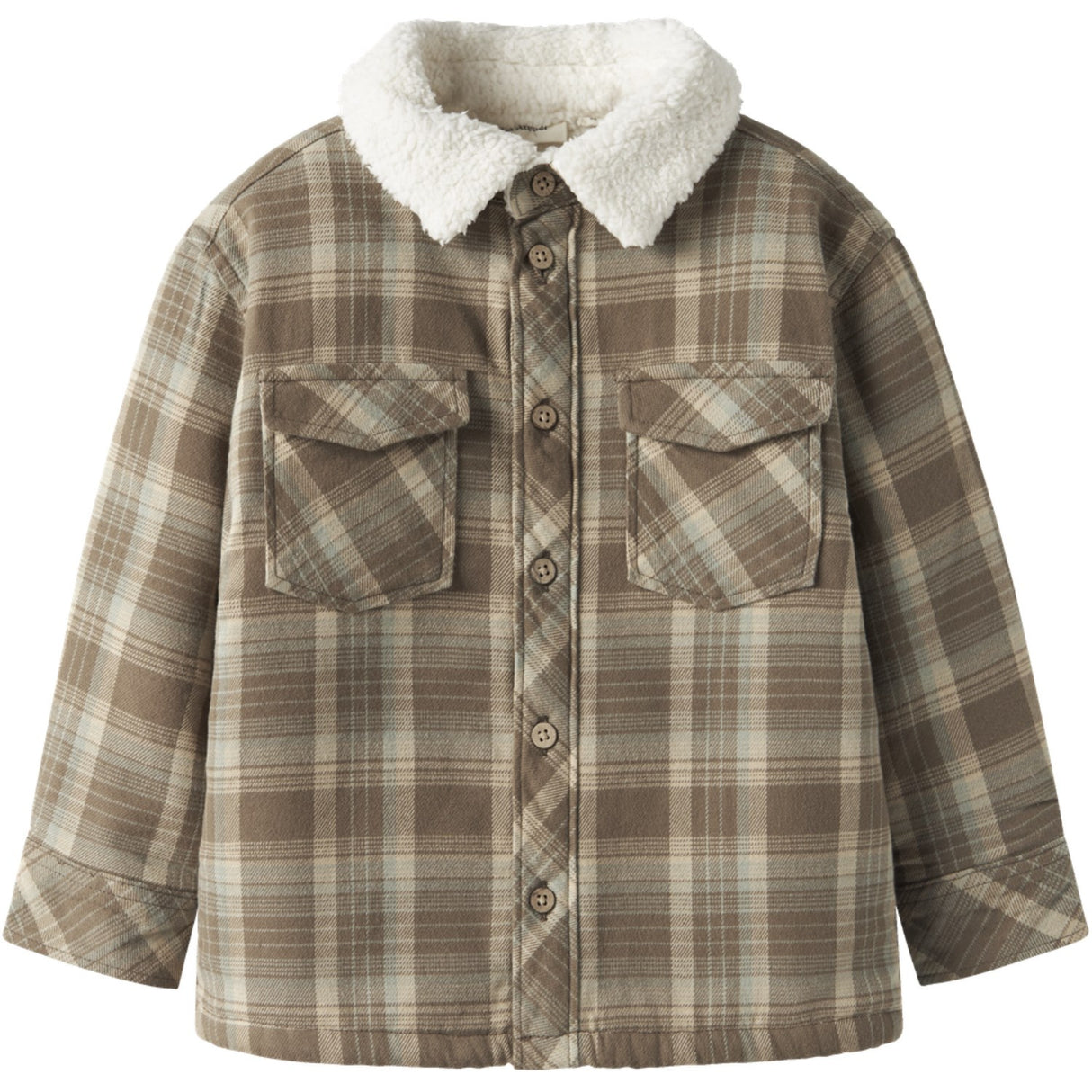 Lil'Atelier Shitake Nmmtavor Ls Loose Skjorta Lil