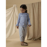 Lil'Atelier Zen Blue Nmftallula Loose Byxor Lil