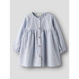 Lil'Atelier Zen Blue Nmftallula Ls Loose Klänning Lil