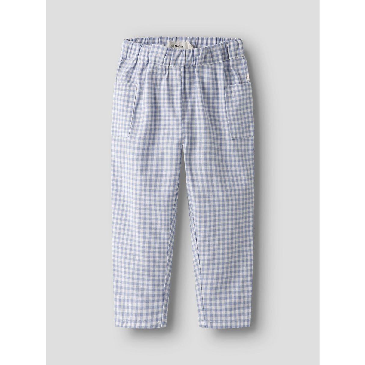 Lil'Atelier Zen Blue Nmftallula Loose Byxor Lil