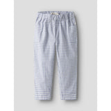 Lil'Atelier Zen Blue Nmftallula Loose Byxor Lil