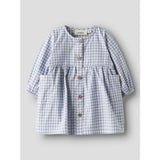 Lil'Atelier Zen Blue Nbftallula Ls Loose Body Klänning Lil