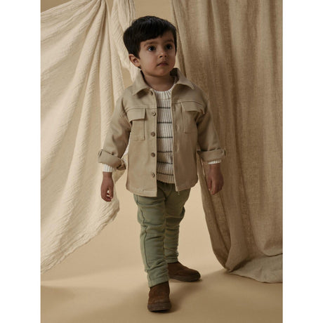 Lil'Atelier Irish Cream Nmmtaru Loose Twill Skjorta 1177-Dj Lil