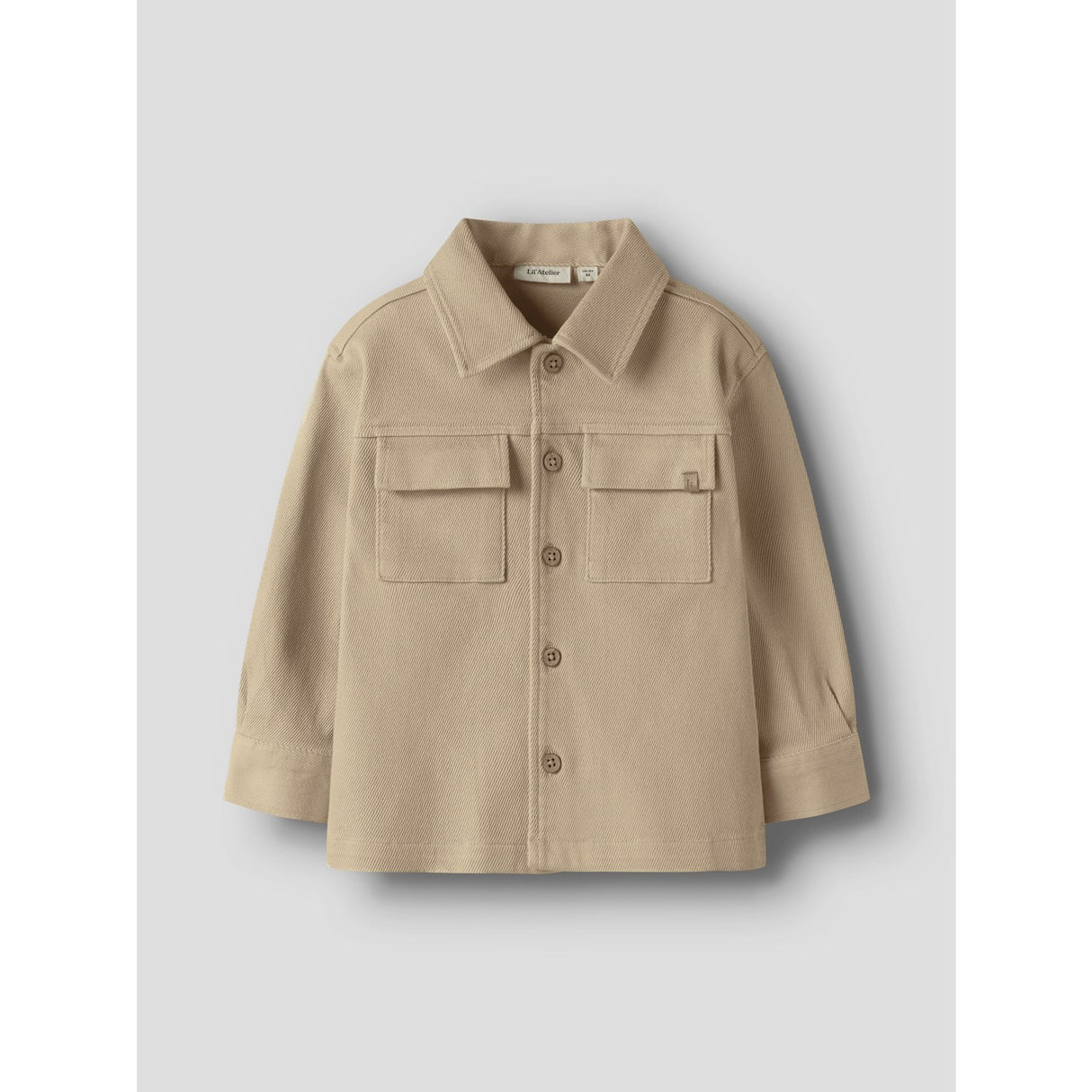 Lil'Atelier Irish Cream Nmmtaru Loose Twill Skjorta 1177-Dj Lil