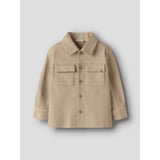 Lil'Atelier Irish Cream Nmmtaru Loose Twill Skjorta 1177-Dj Lil