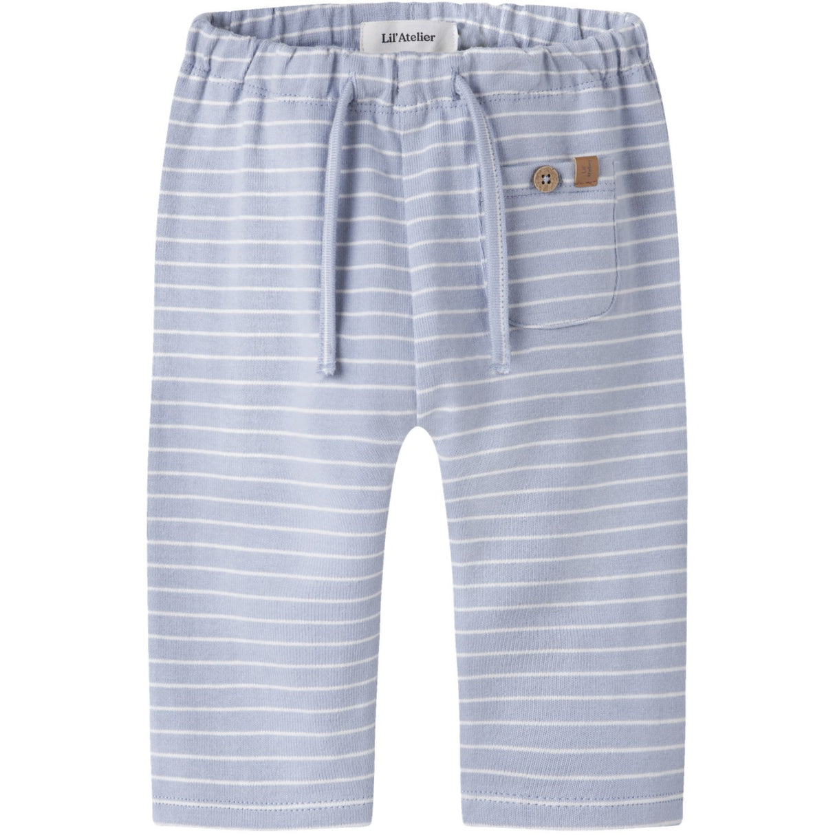 Lil'Atelier Zen Blue Nbmbaja Loose Byxor Lil