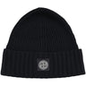Stone Island Black Beanie