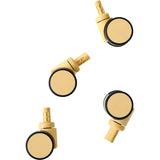 MODU Honey Yellow 4 X Förvaring Spjällåda Hjul