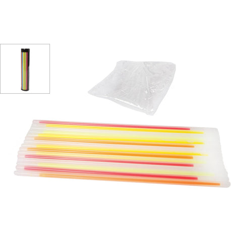 Pocket Money Glow Sticks 50 Styks In Tube 20 Cm