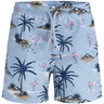 Jack & Jones Junior Celestial Blue Jpstmaui Vibes Novelty AOP Swim Sh Jnr