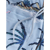 Jack & Jones Junior Celestial Blue Jpstmaui Vibes Novelty AOP Swim Sh Jnr