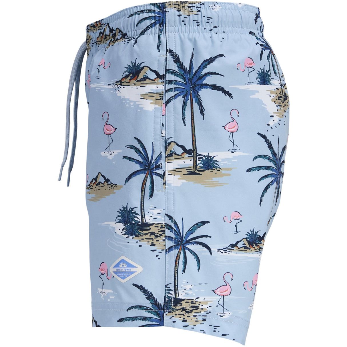 Jack & Jones Junior Celestial Blue Jpstmaui Vibes Novelty AOP Swim Sh Jnr
