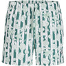 Jack & Jones Junior Granite Green Jpstmaui Vibes Novelty AOP Swim Sh Jnr