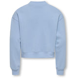 kids ONLY Soft Chambray Kogevisa L/S O-Neck Kort Swt