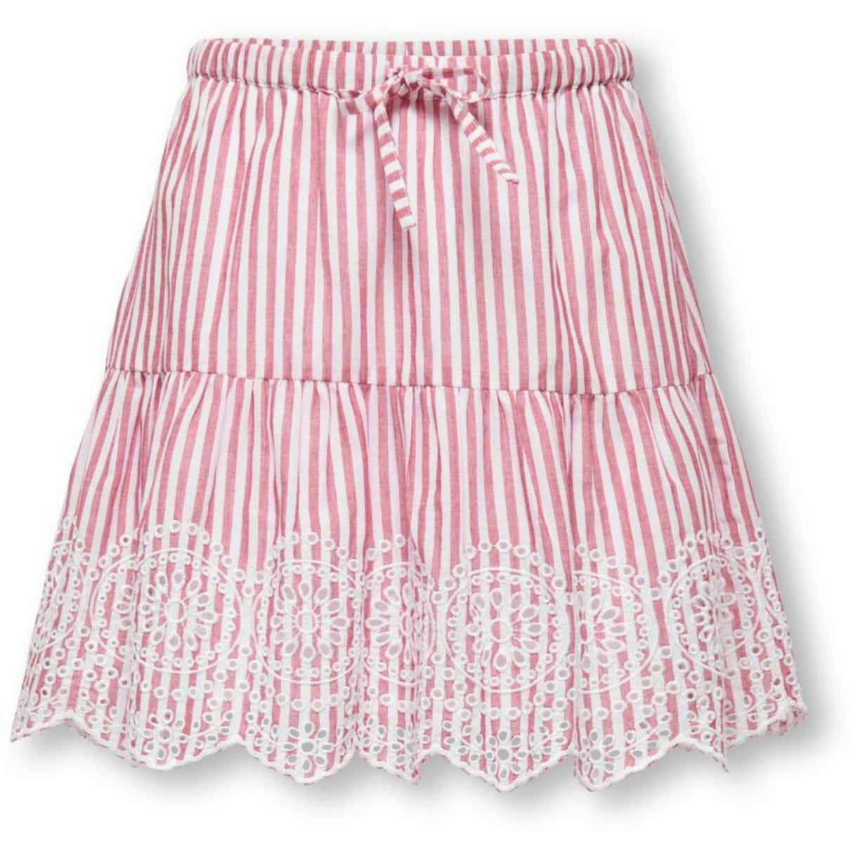 kids ONLY Barbados Cherry Cloud Dancer Kogbondi Life Emb Kjol Wvn