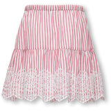 kids ONLY Barbados Cherry Cloud Dancer Kogbondi Life Emb Kjol Wvn