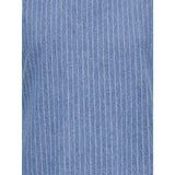kids ONLY Medium Blue Denim Stripes Kogyasmin S/L Klänning Dnm Gua