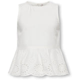 kids ONLY Cloud Dancer Kogbondi Life S/L Emb Topp Wvn