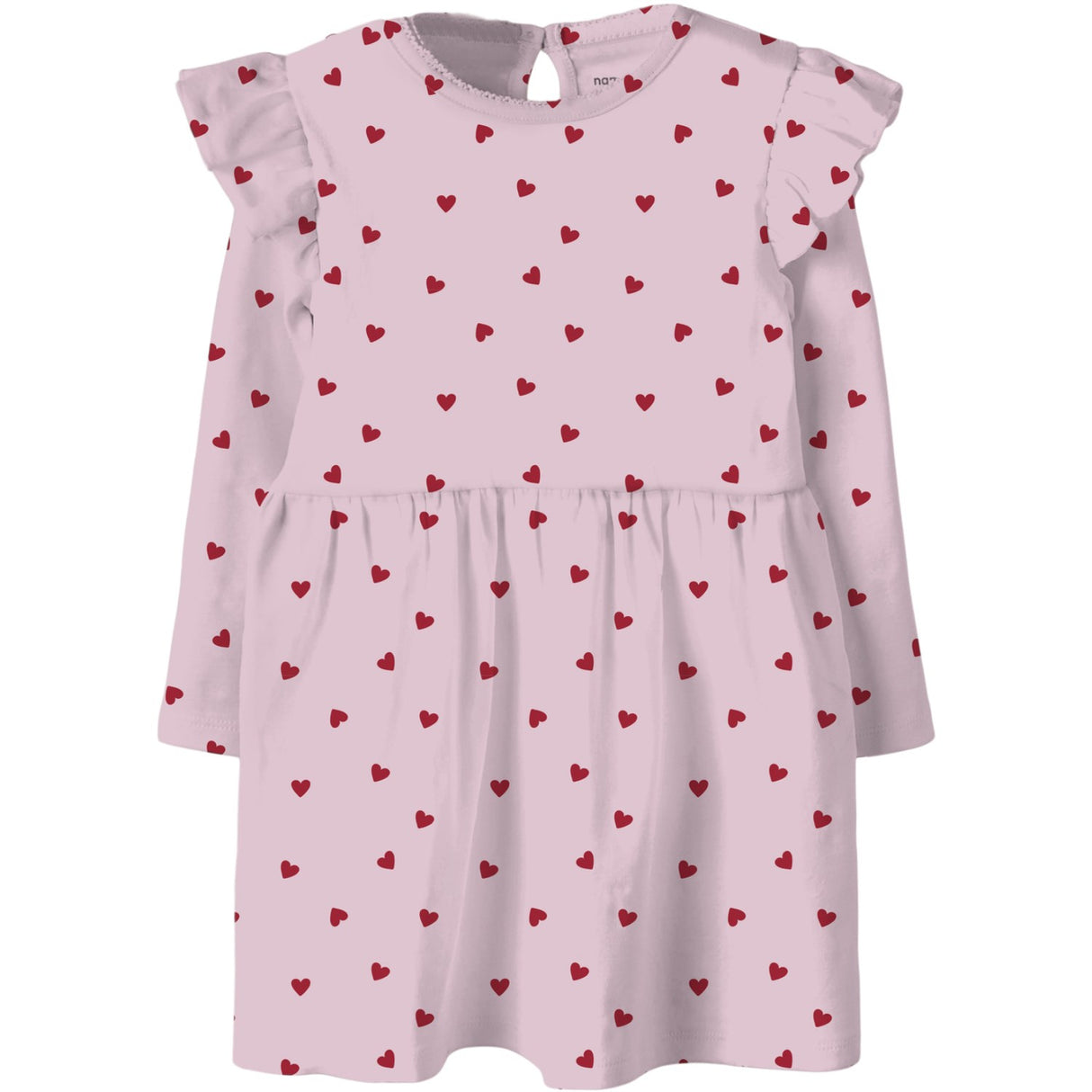 Name It Cradle Pink Nmfbheart Ls Klänning