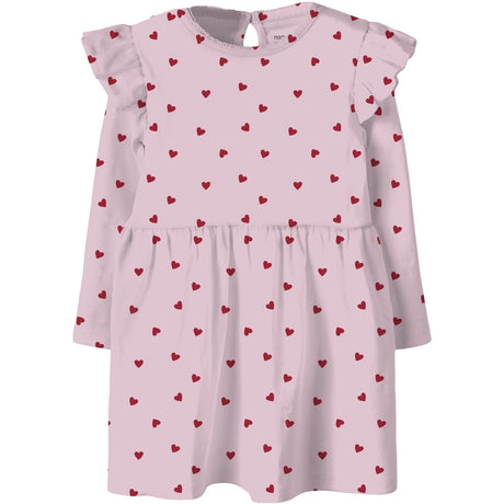 Name It Cradle Pink Nmfbheart Ls Klänning